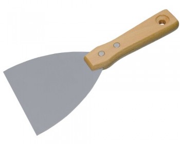4in Wooden Handle Scraper